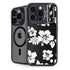 Black and White iPhone 15 Pro Max Kickstand Case